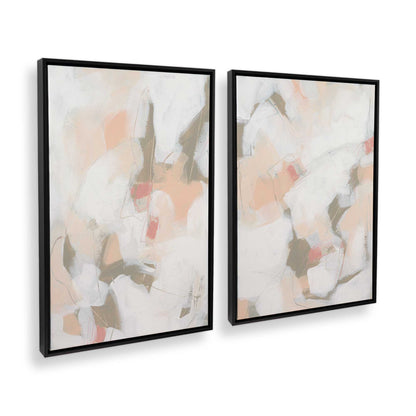 [Color:Satin Black], Picture of art in a Satin Black frame at an angle