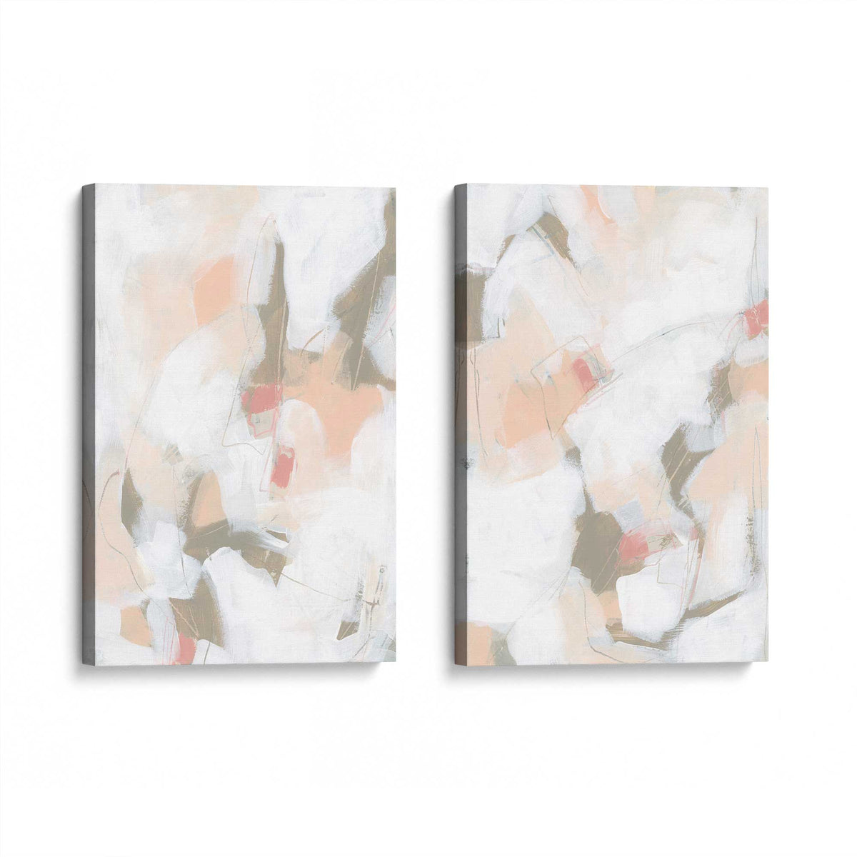 [Color:Stretched Canvas], Picture of art at an angle