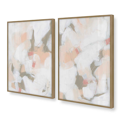 [Color:Weathered Zinc], Picture of art in a Weathered Zinc frame at an angle