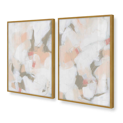 [Color:Polished Gold], Picture of art in a Polished Gold frame at an angle
