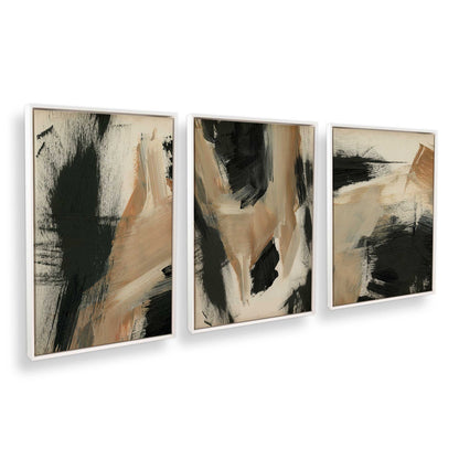 [Color:Opaque White], Picture of art in a White frame at an angle