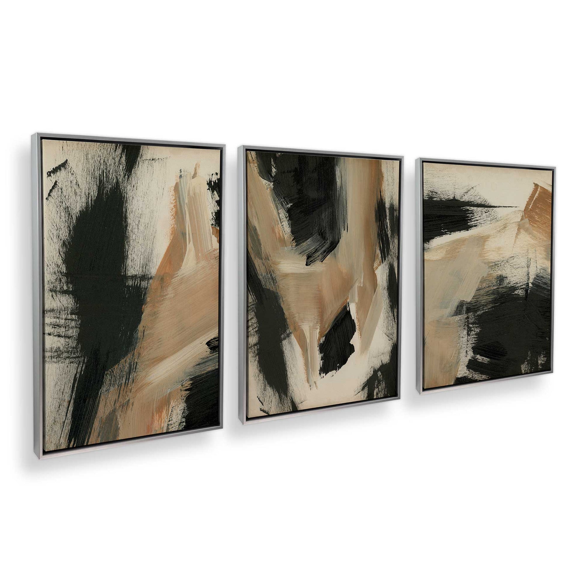 [Color:Polished Chrome], Picture of art in a Polished Chrome frame at an angle