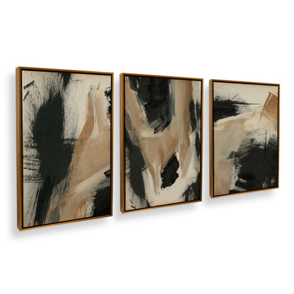[Color:Polished Gold], Picture of art in a Polished Gold frame at an angle