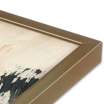 [Color:Brushed Gold], Picture of art in a Brushed Gold frame of the corner