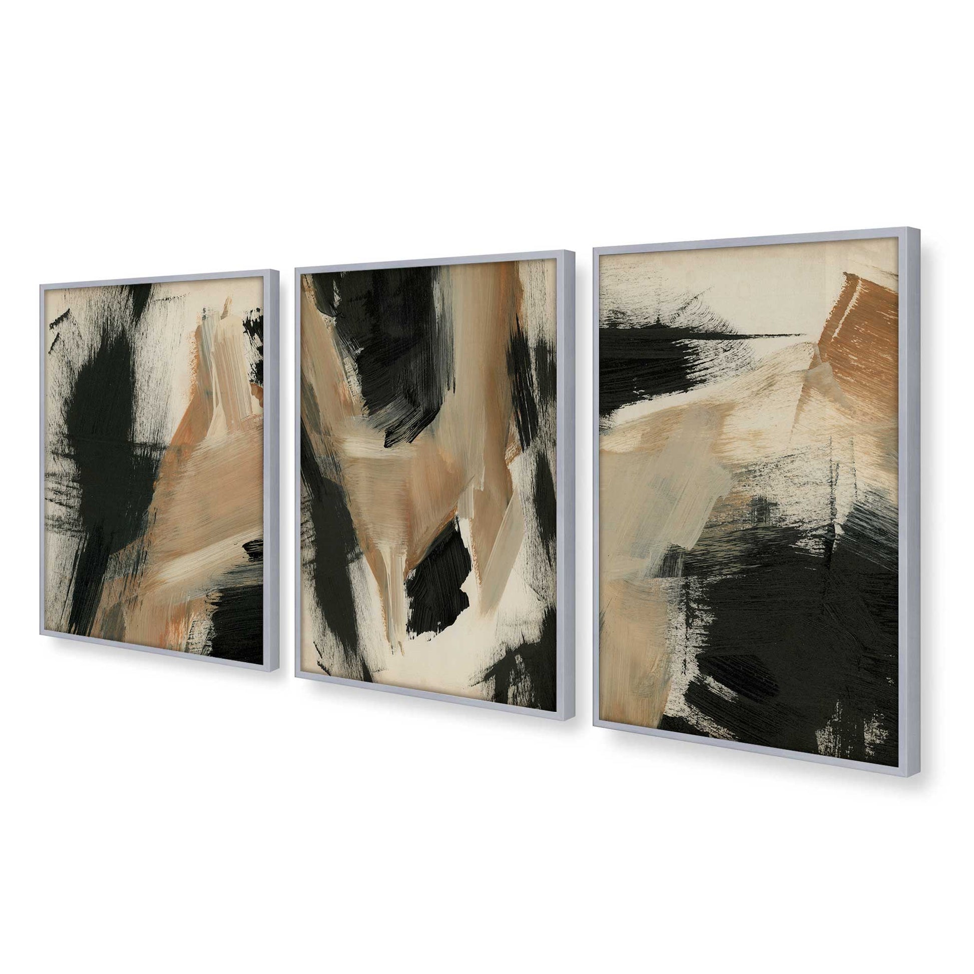 [Color:Polished Chrome], Picture of art in a Polished Chrome frame at an angle
