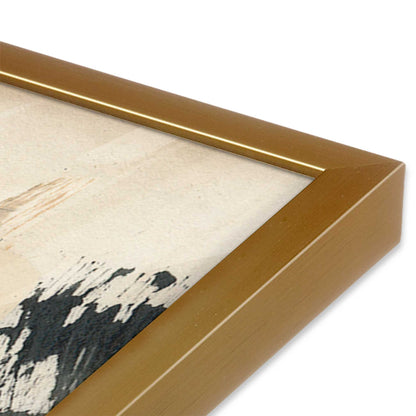 [Color:Polished Gold], Picture of art in a Polished Gold frame of the corner