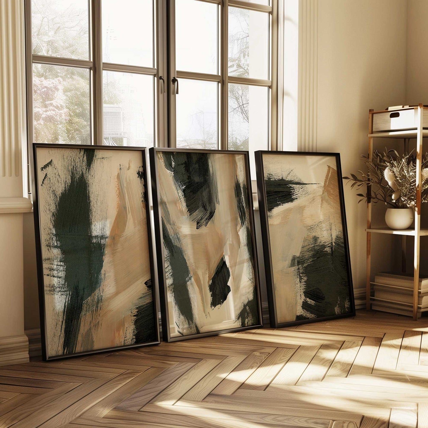 [Color:Weathered Zinc], Picture of art in a Weathered Zinc frame