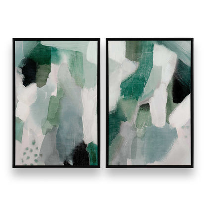 [Color:Satin Black], Picture of art in a Satin Black frame