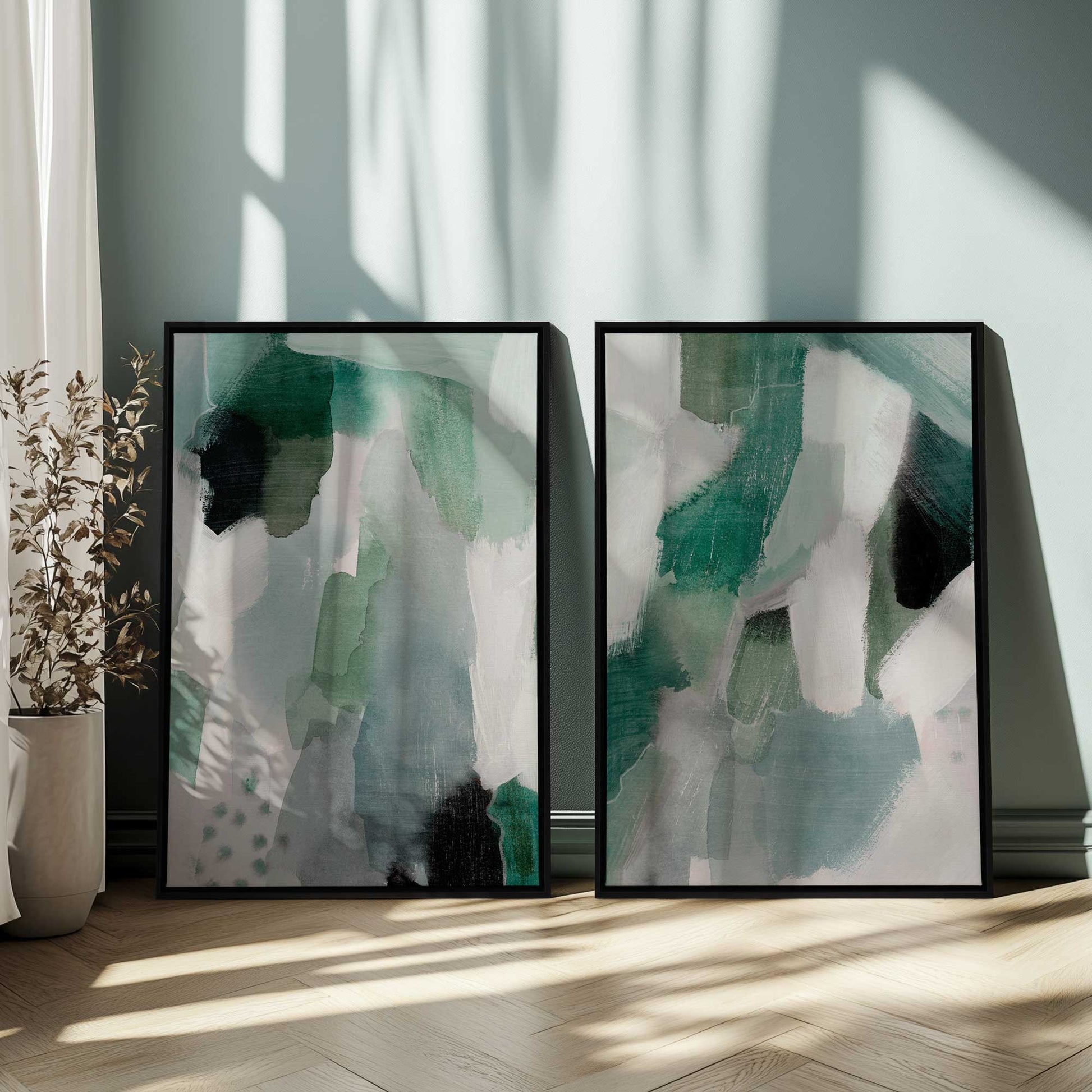 [Color:Opaque White], Picture of art in a White frame