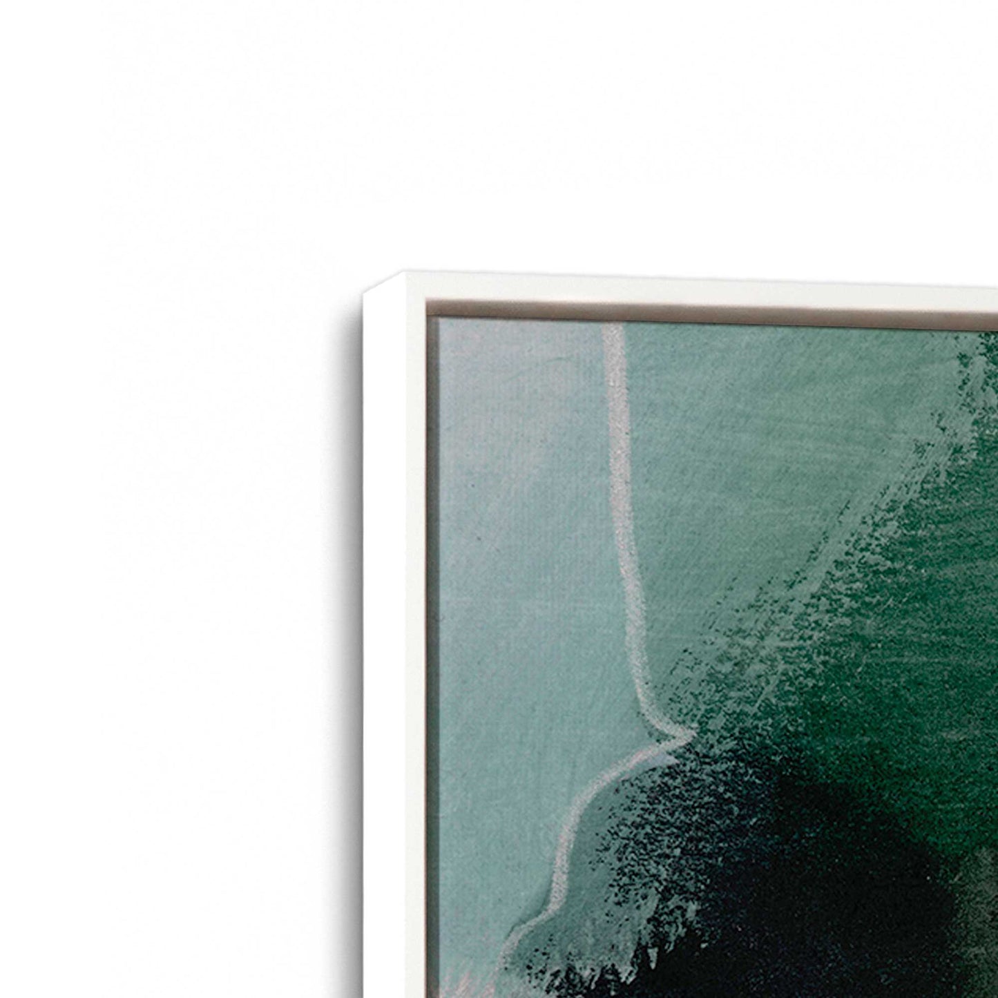 [Color:Opaque White], Picture of the corner of the art