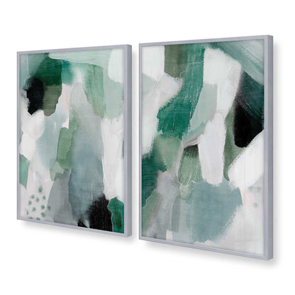 [Color:Polished Chrome], Picture of art in a Polished Chrome frame at an angle
