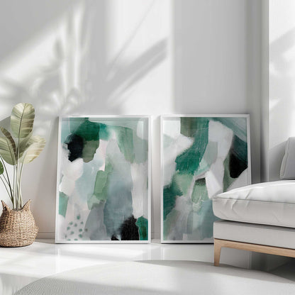 [Color:Satin Black], Picture of art in a Satin Black frame