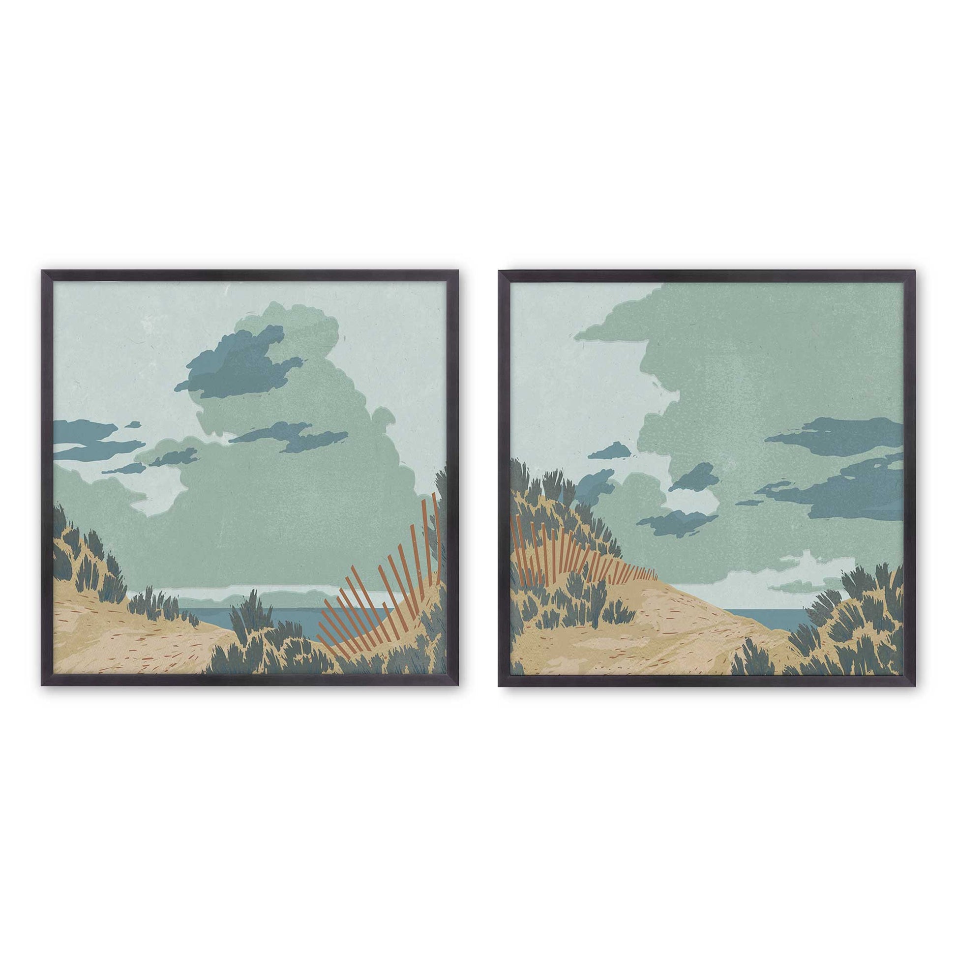 [Color:Weathered Zinc], Picture of art in a Weathered Zinc frame