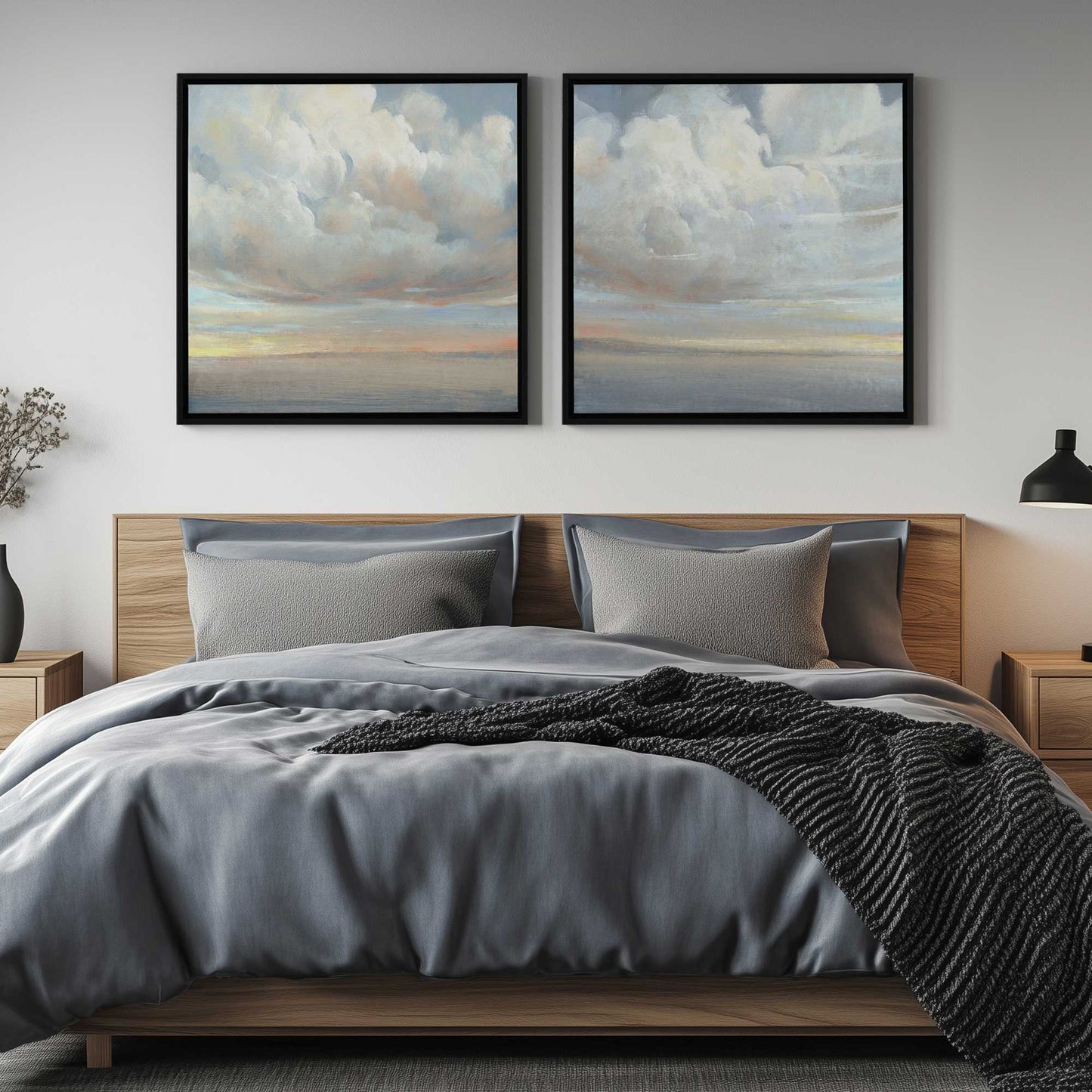 [Color:American Maple], Picture of art in a American Maple frame