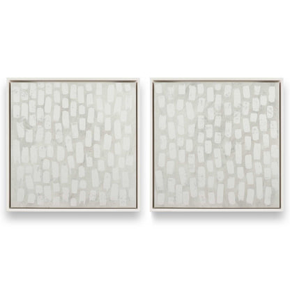 [Color:Opaque White], Picture of art in a White frame