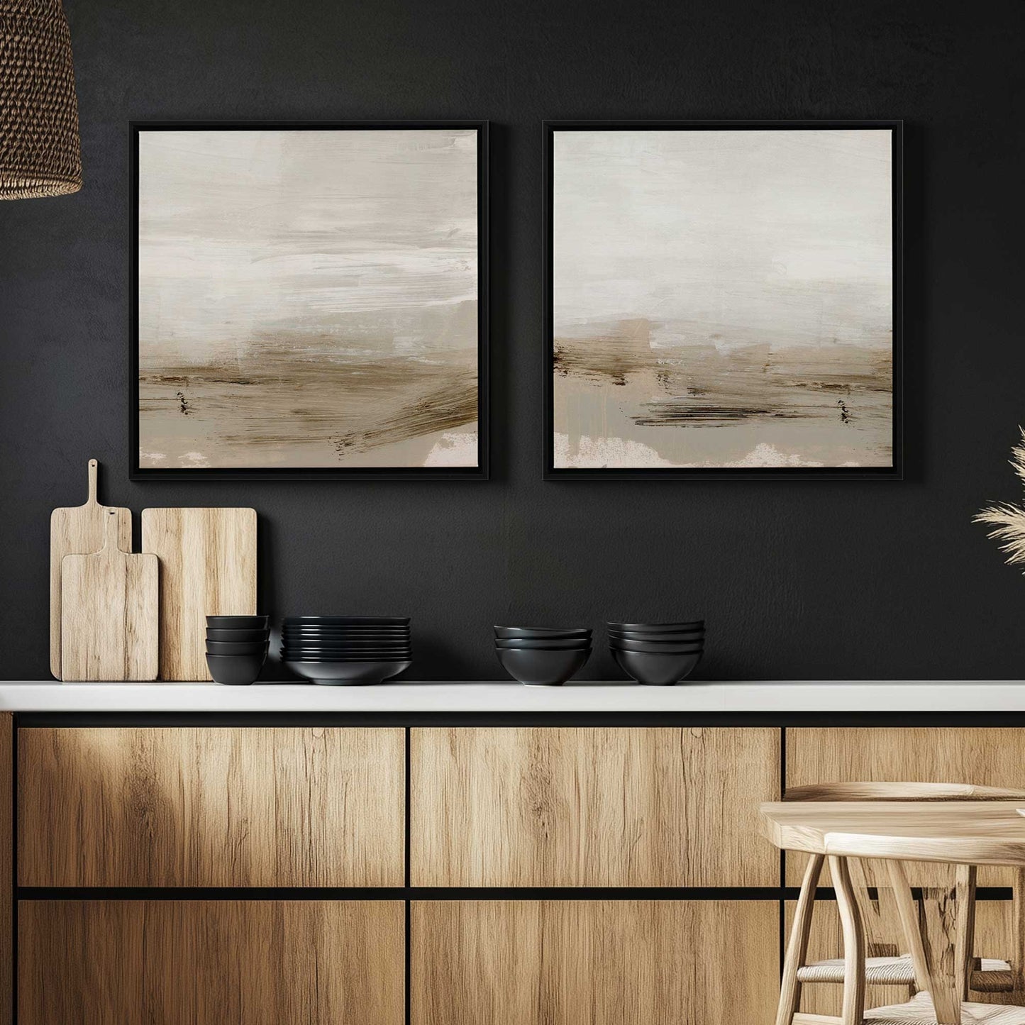 [Color:Opaque White], Picture of art in a White frame