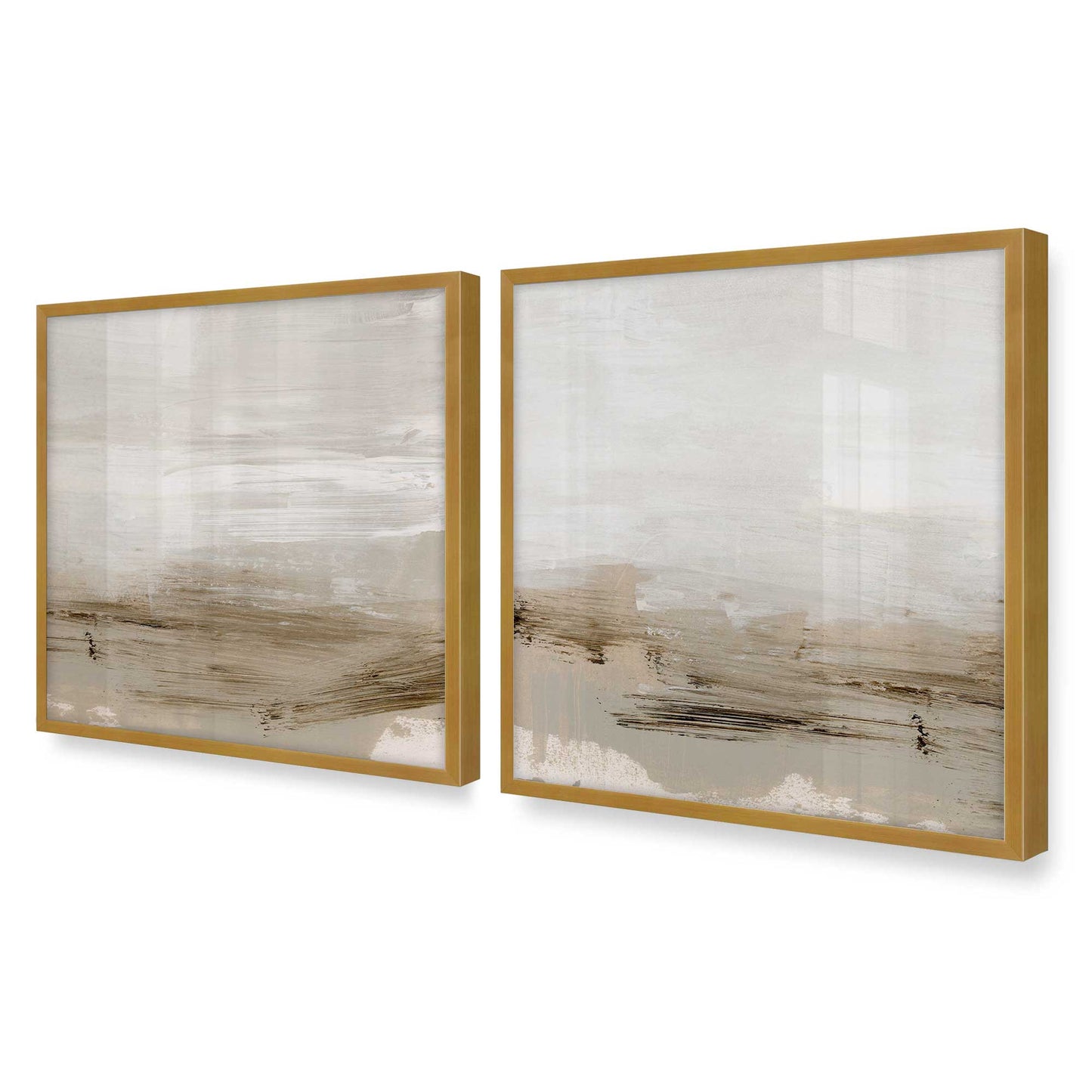 [Color:Polished Gold], Picture of art in a Polished Gold frame of the corner