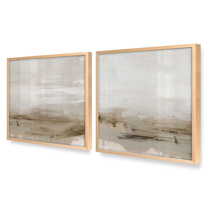 [Color:Raw Maple], Picture of art in a Raw Maple frame at an angle