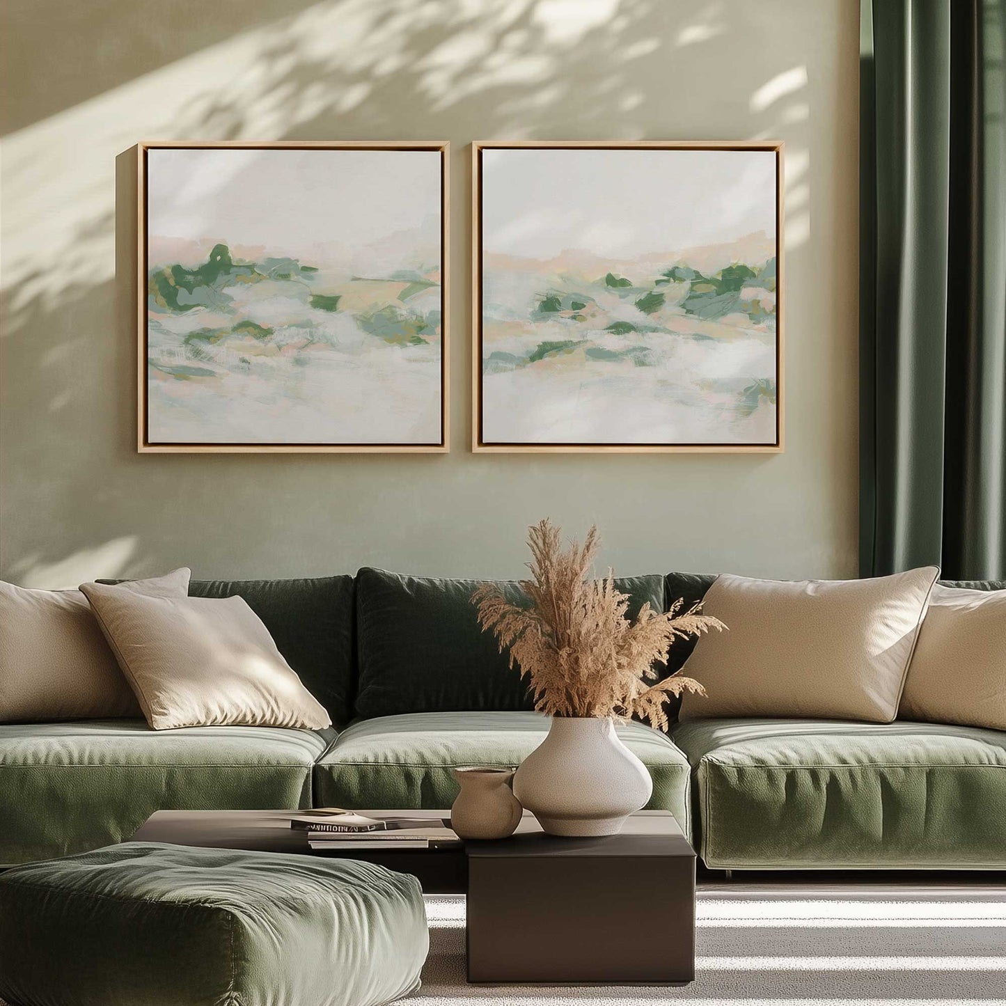 [Color:Satin Black], Picture of art in a Satin Black frame
