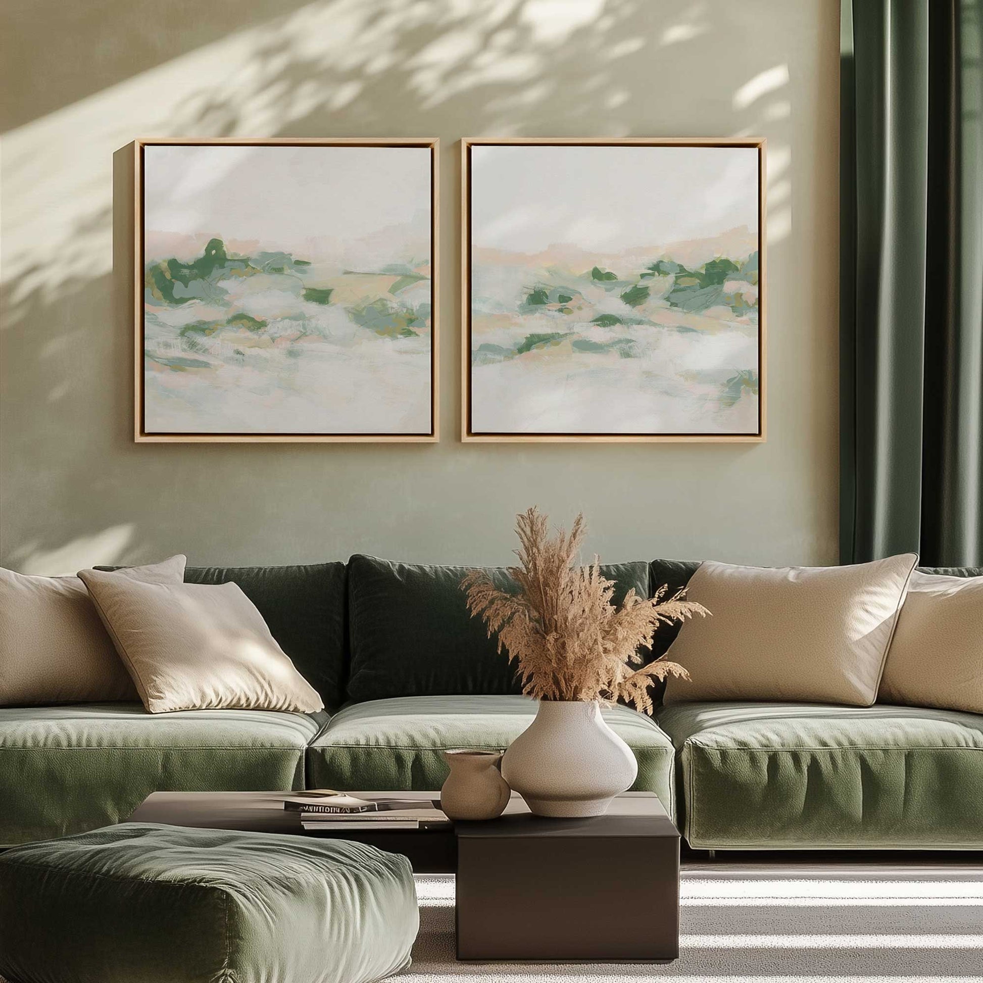 [Color:Satin Black], Picture of art in a Satin Black frame