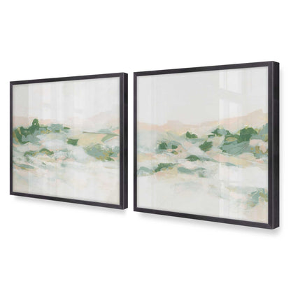 [Color:Weathered Zinc], Picture of art in a Weathered Zinc frame of the corner
