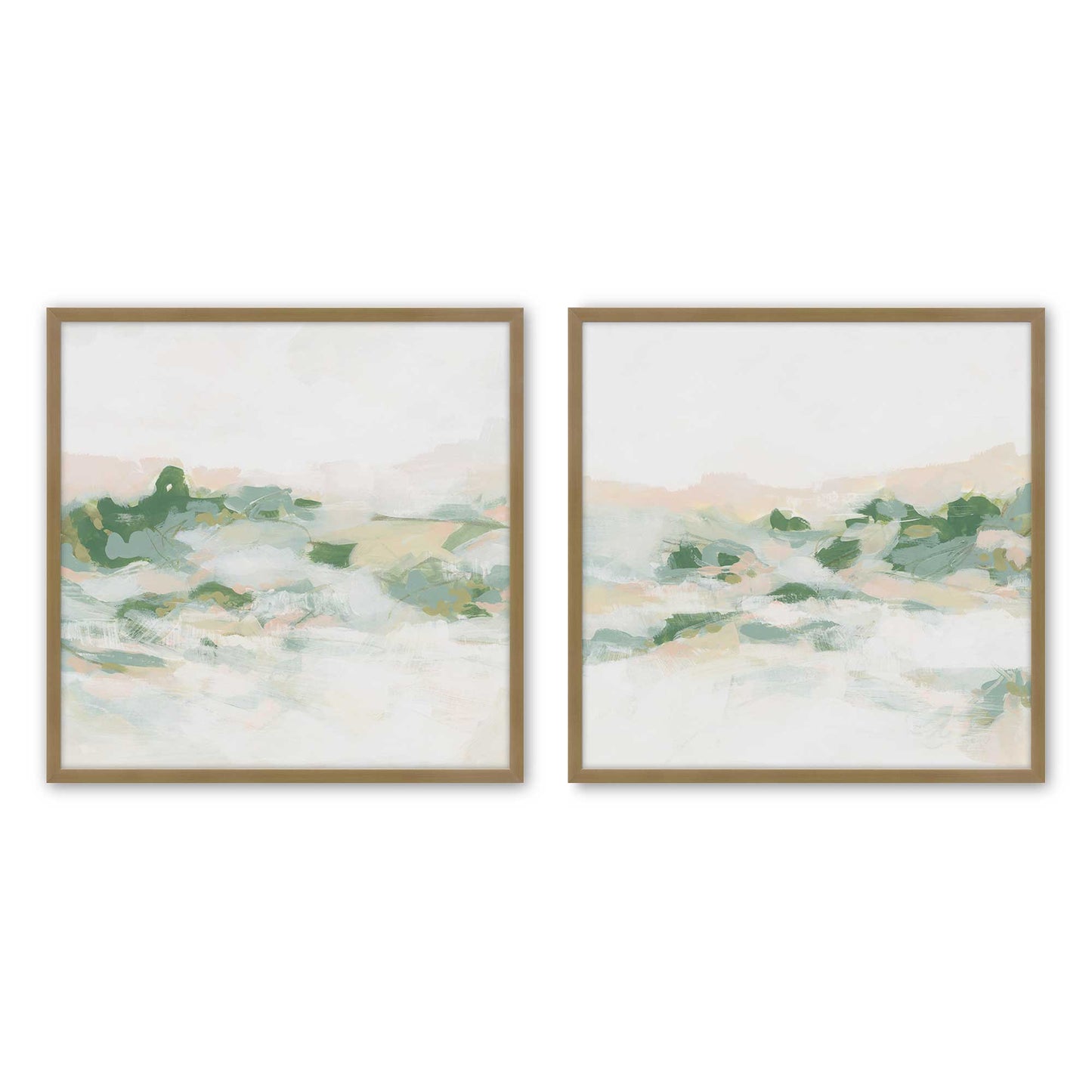 [Color:Brushed Gold], Picture of art in a Brushed Gold frame