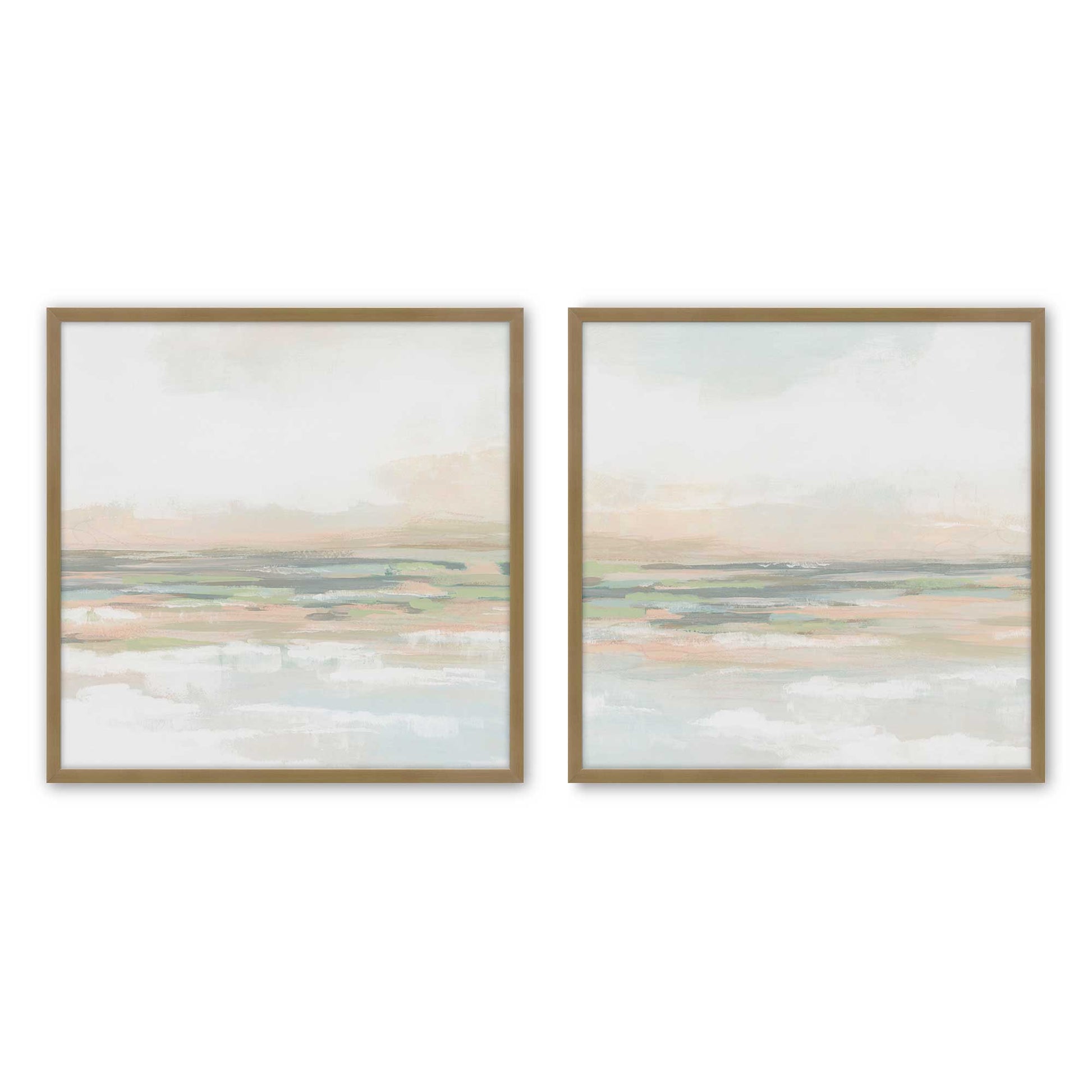 [Color:Brushed Gold], Picture of art in a Brushed Gold frame