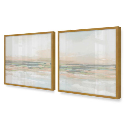 [Color:Polished Gold], Picture of art in a Polished Gold frame of the corner