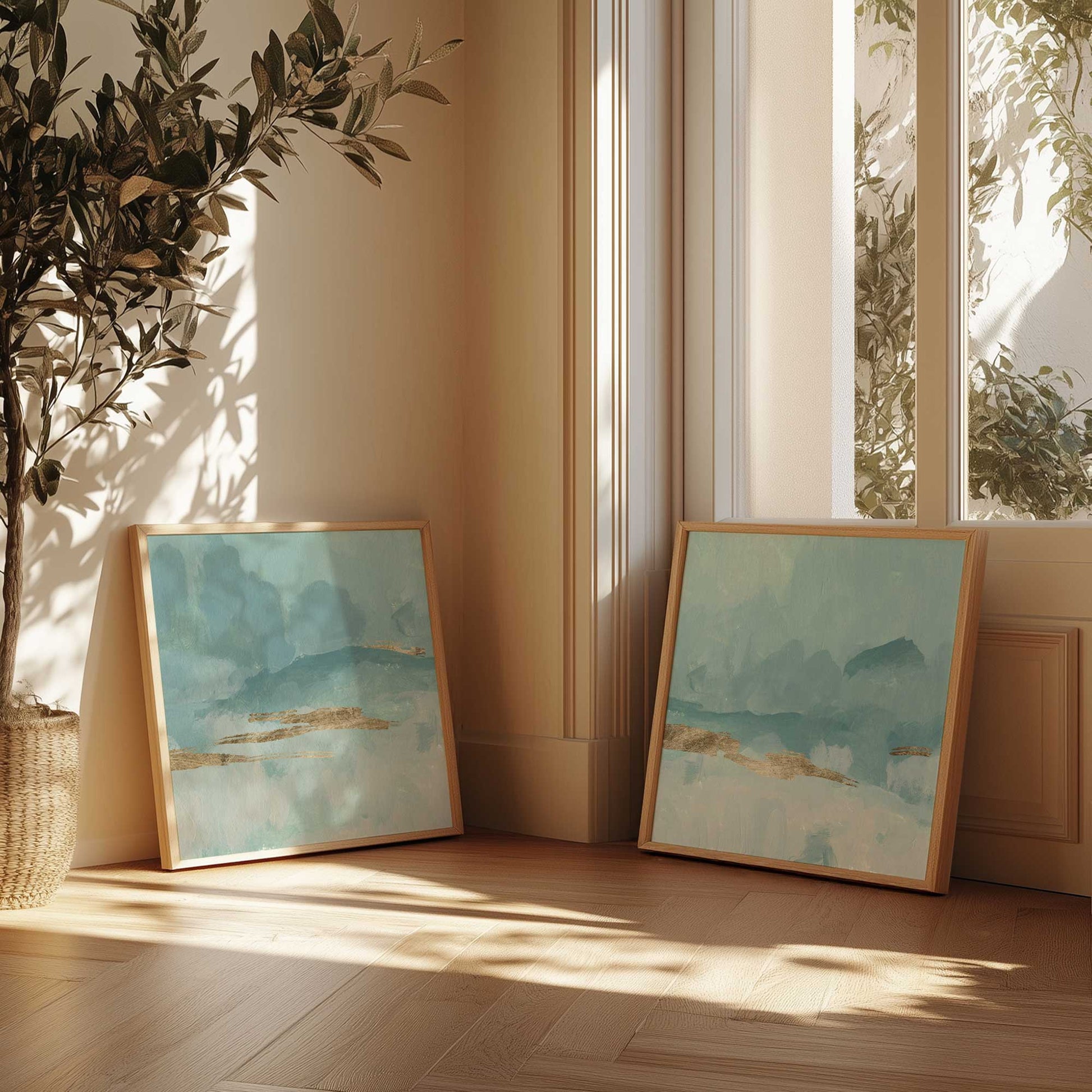 [Color:Polished Gold], Picture of art in a Polished Gold frame