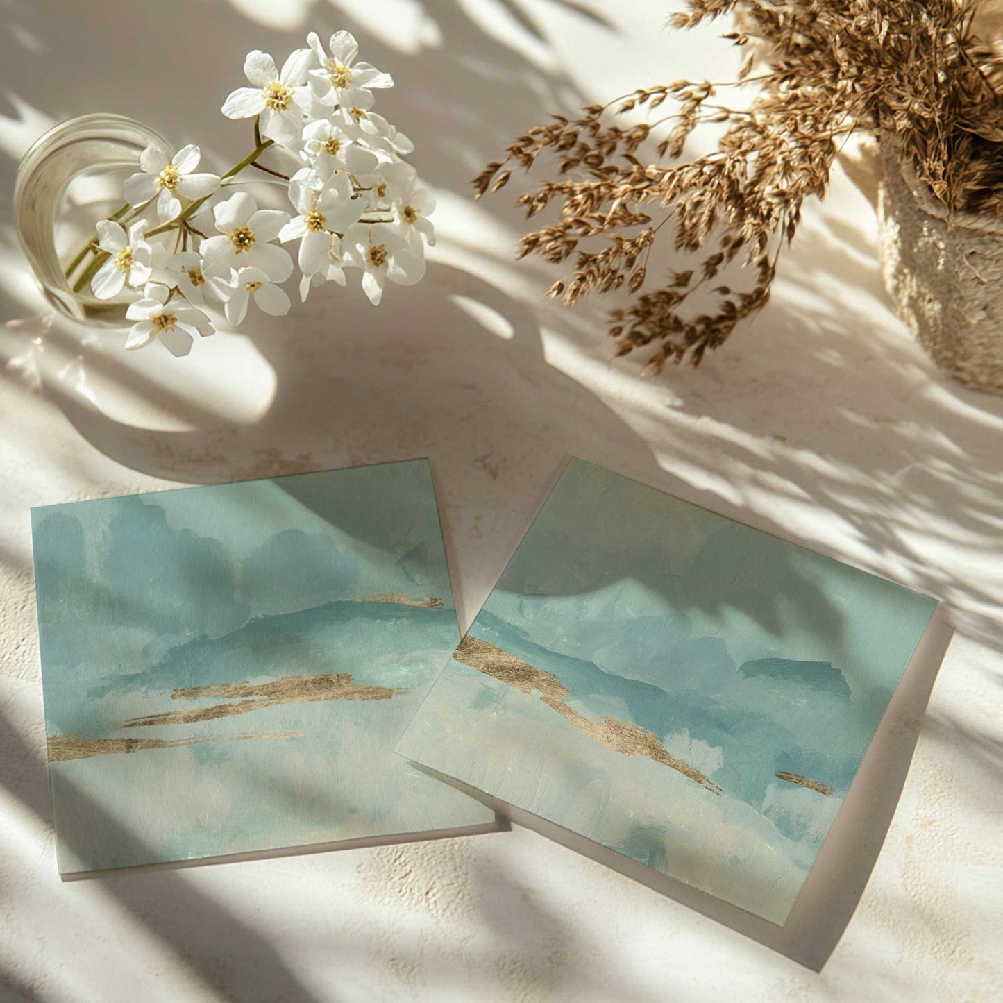 [color:Rolled Print], Picture of the art in a room