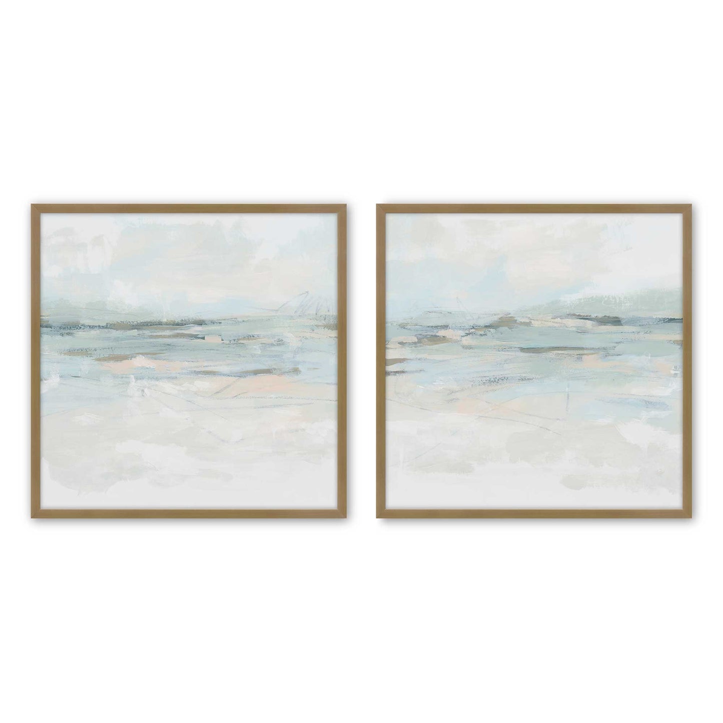 [Color:Brushed Gold], Picture of art in a Brushed Gold frame