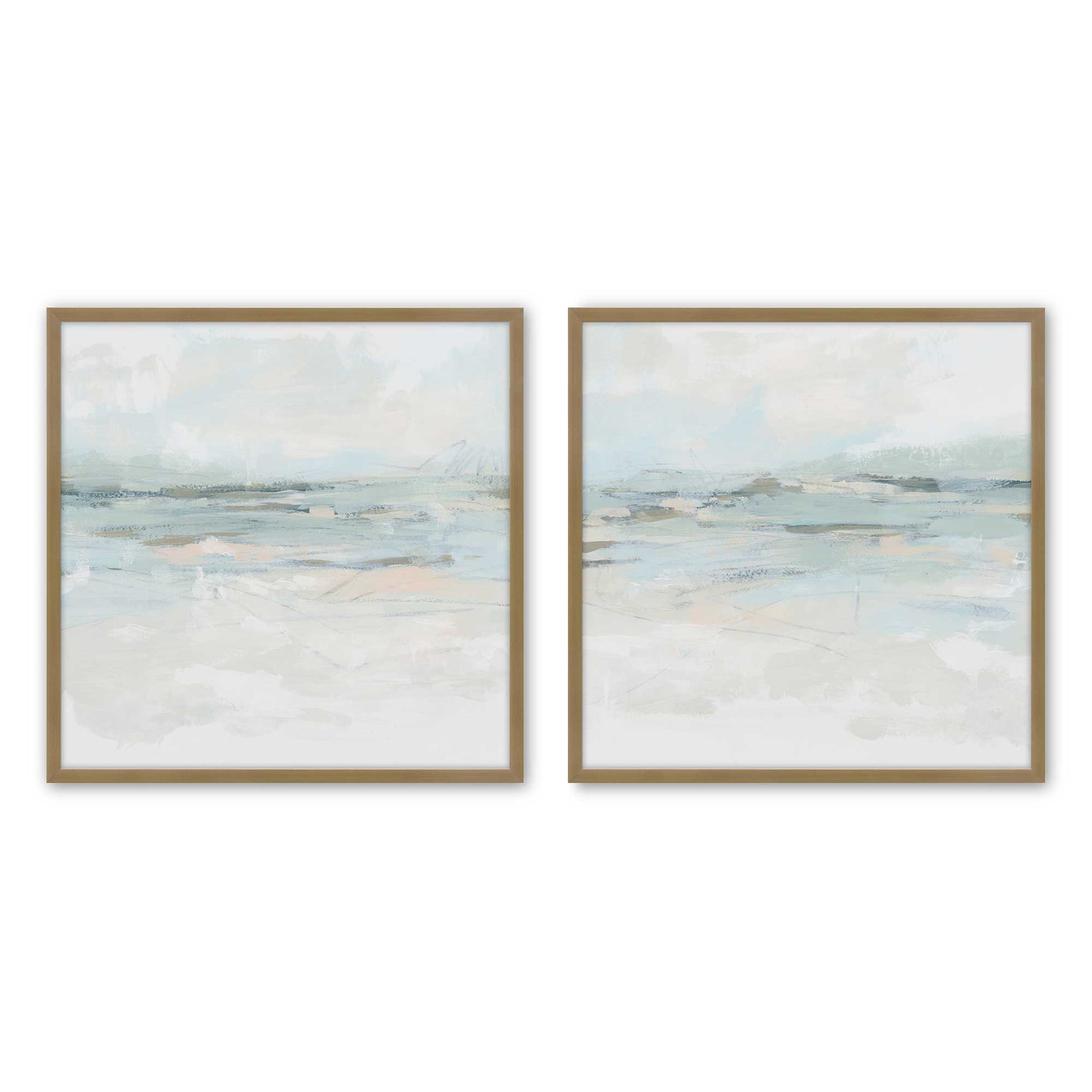 [Color:Brushed Gold], Picture of art in a Brushed Gold frame