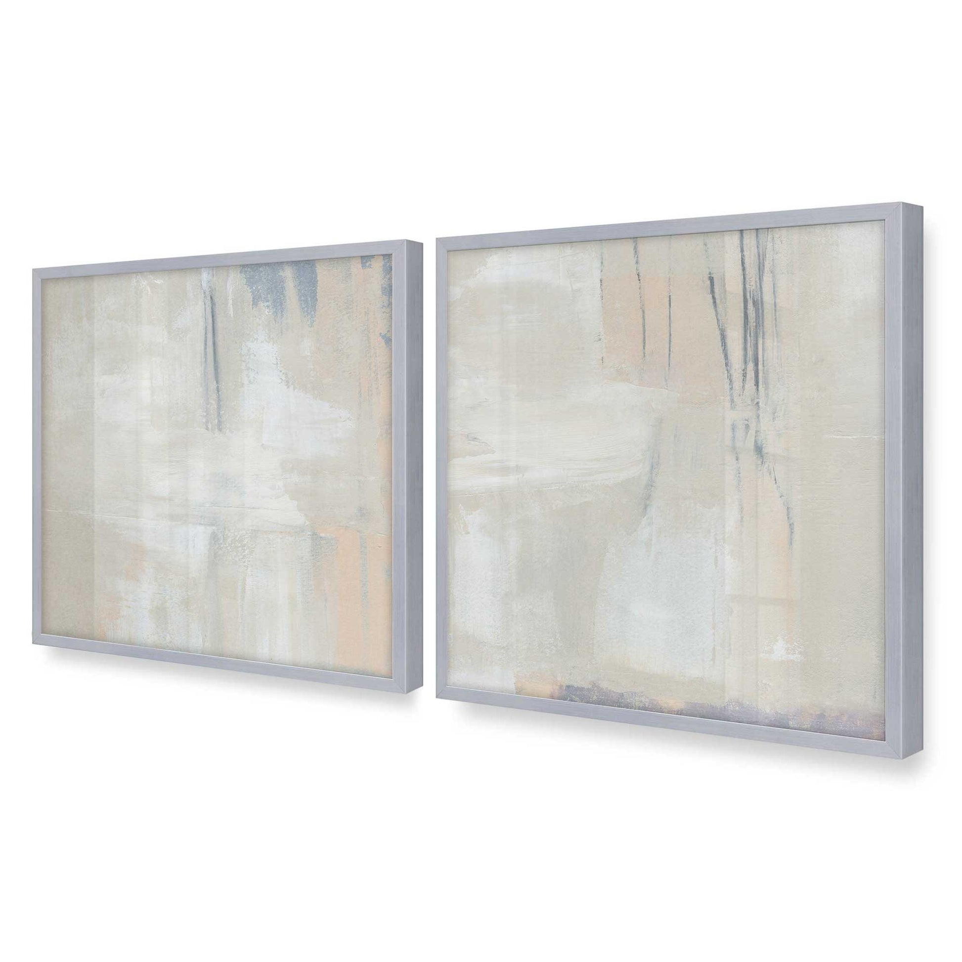 [Color:Polished Chrome], Picture of art in a Polished Chrome frame of the corner