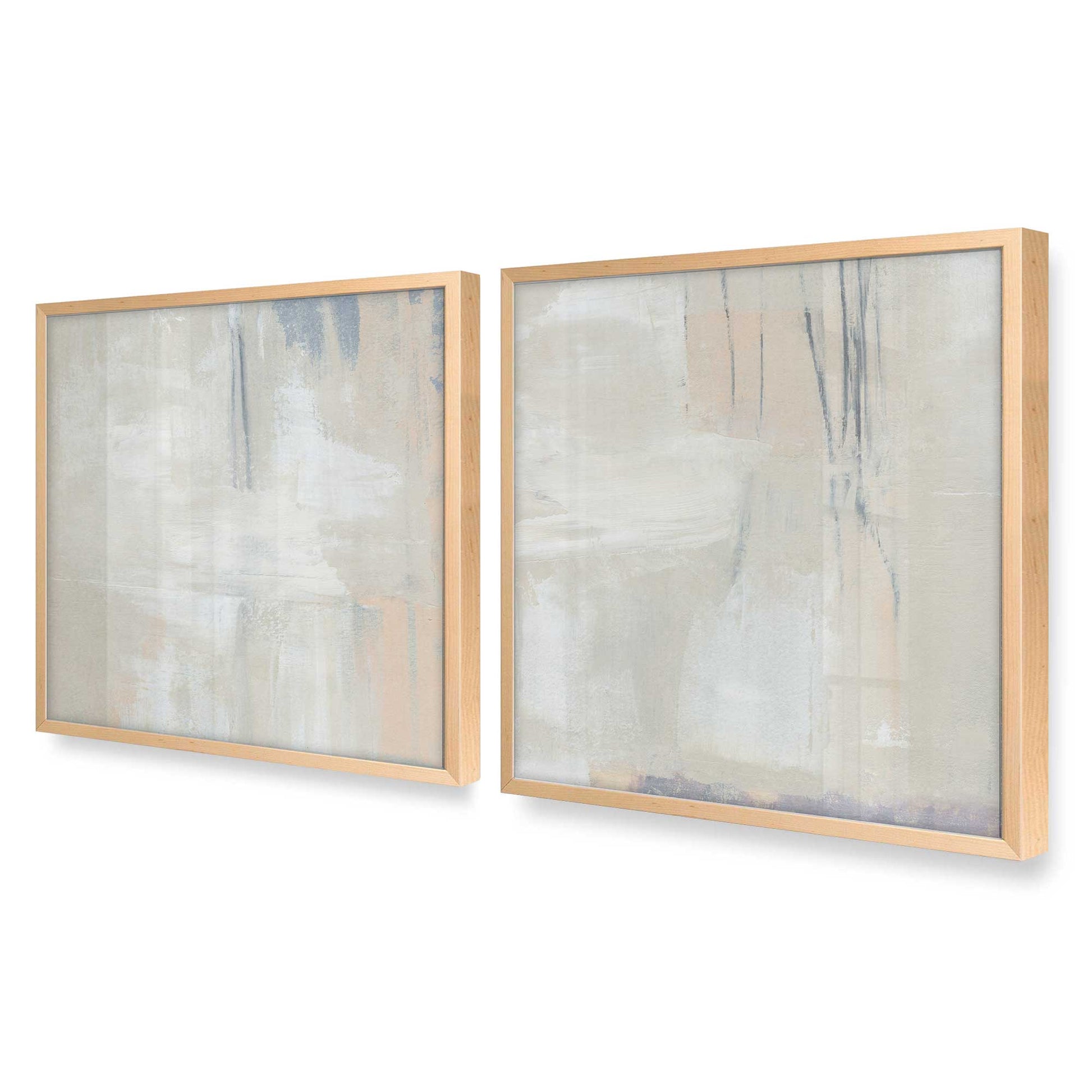 [Color:Raw Maple], Picture of art in a Raw Maple frame at an angle