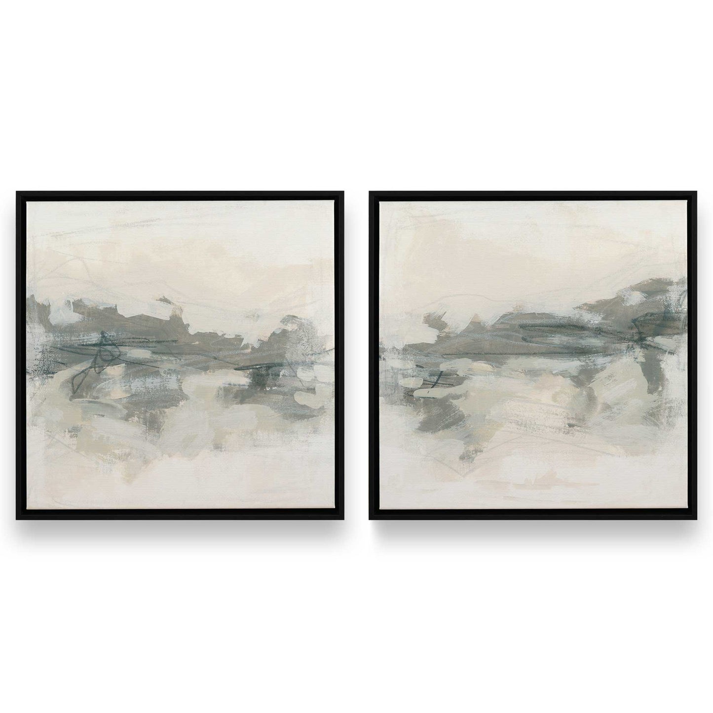 [Color:Satin Black], Picture of art in a Satin Black frame