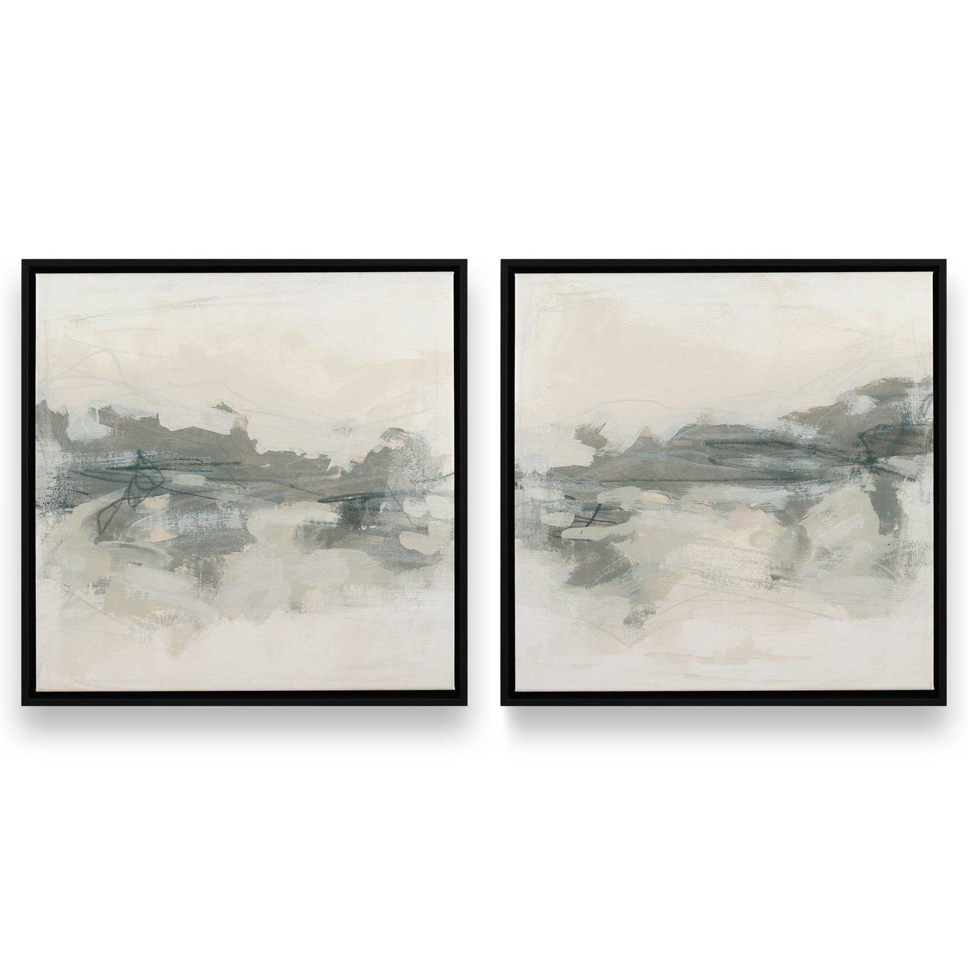 [Color:Satin Black], Picture of art in a Satin Black frame