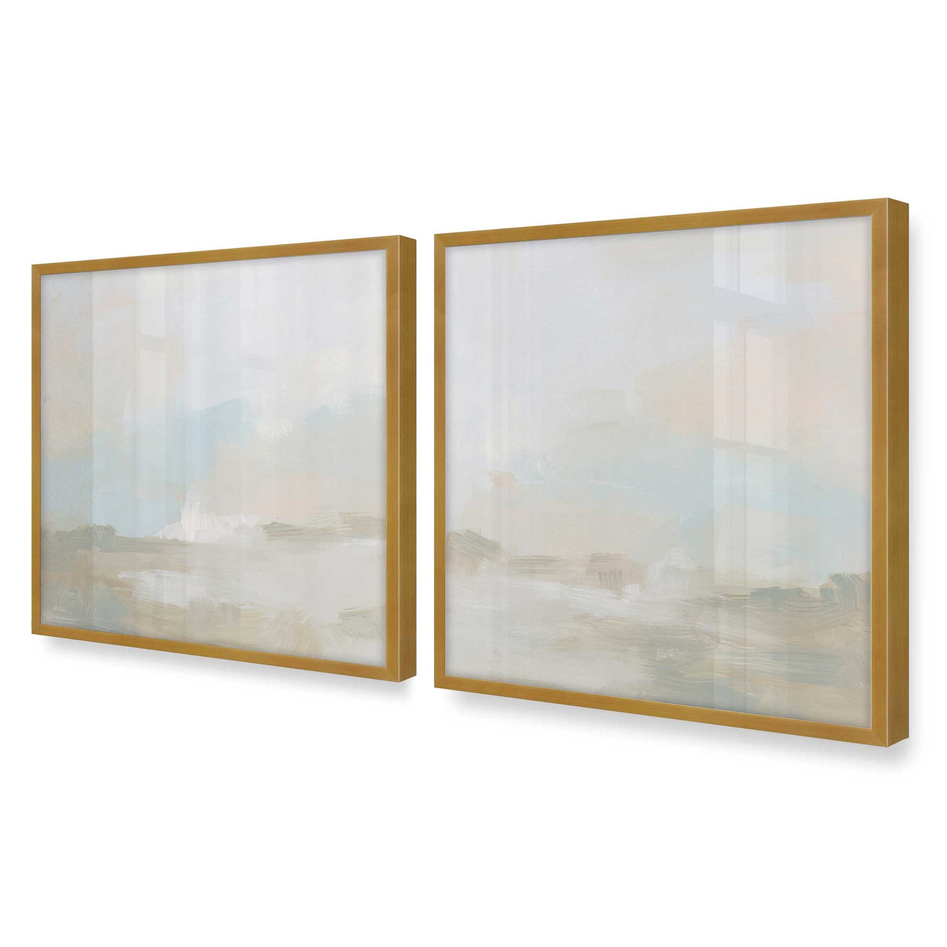 [Color:Polished Gold], Picture of art in a Polished Gold frame of the corner
