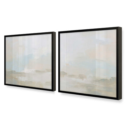 [Color:Satin Black], Picture of art in a Satin Black frame at an angle