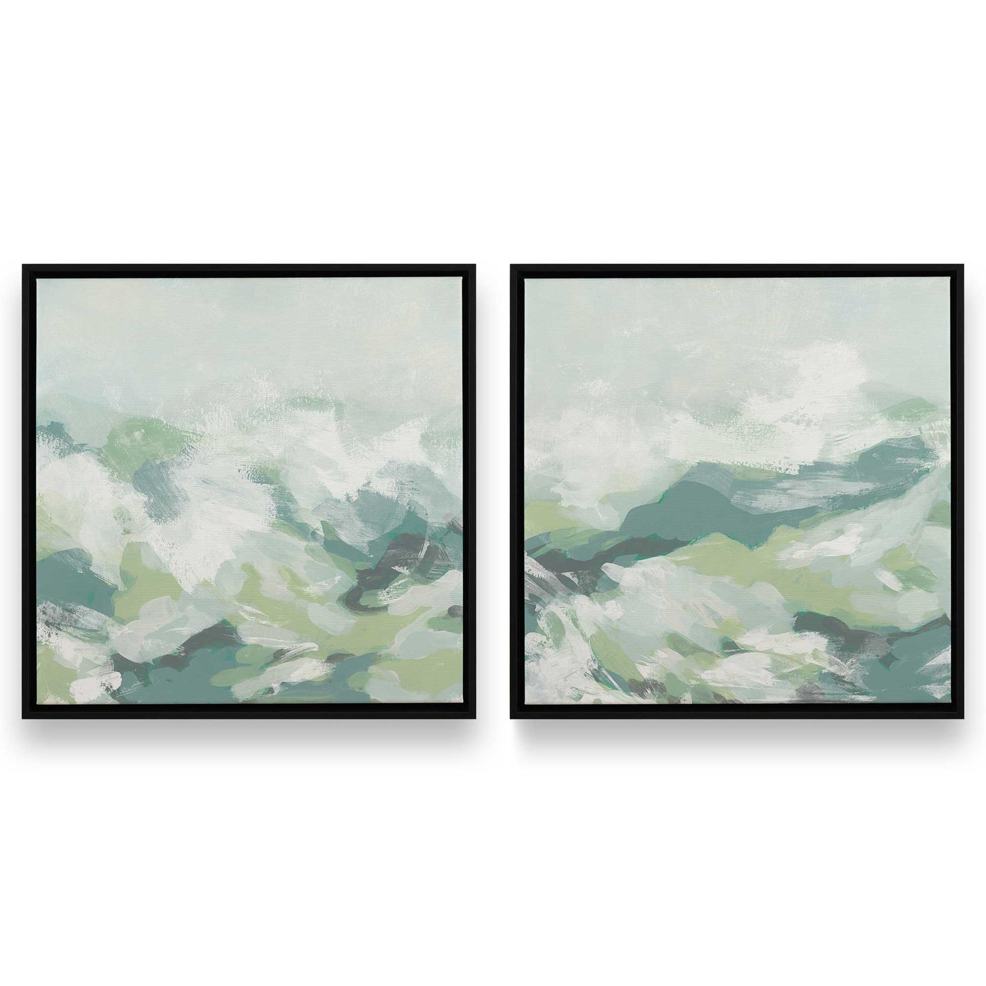 [Color:Satin Black], Picture of art in a Satin Black frame