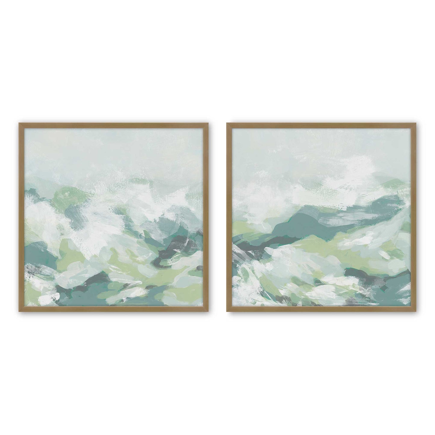 [Color:Brushed Gold], Picture of art in a Brushed Gold frame