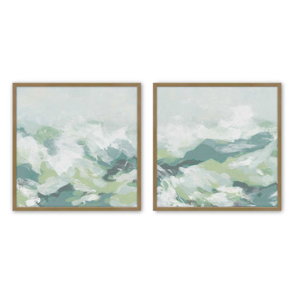 [Color:Brushed Gold], Picture of art in a Brushed Gold frame