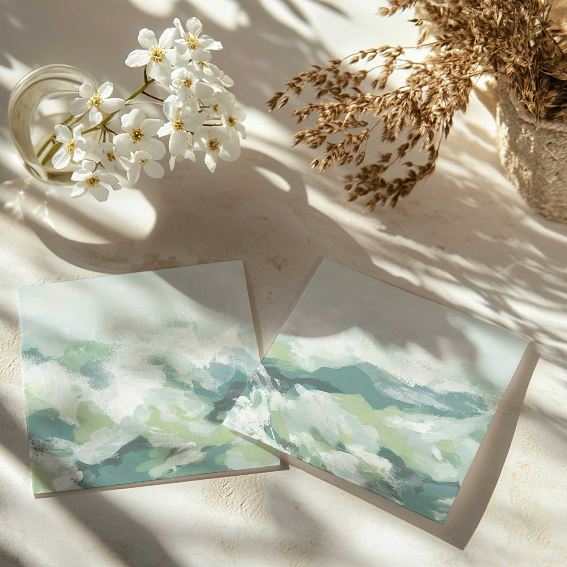 [color:Rolled Print], Picture of the art in a room