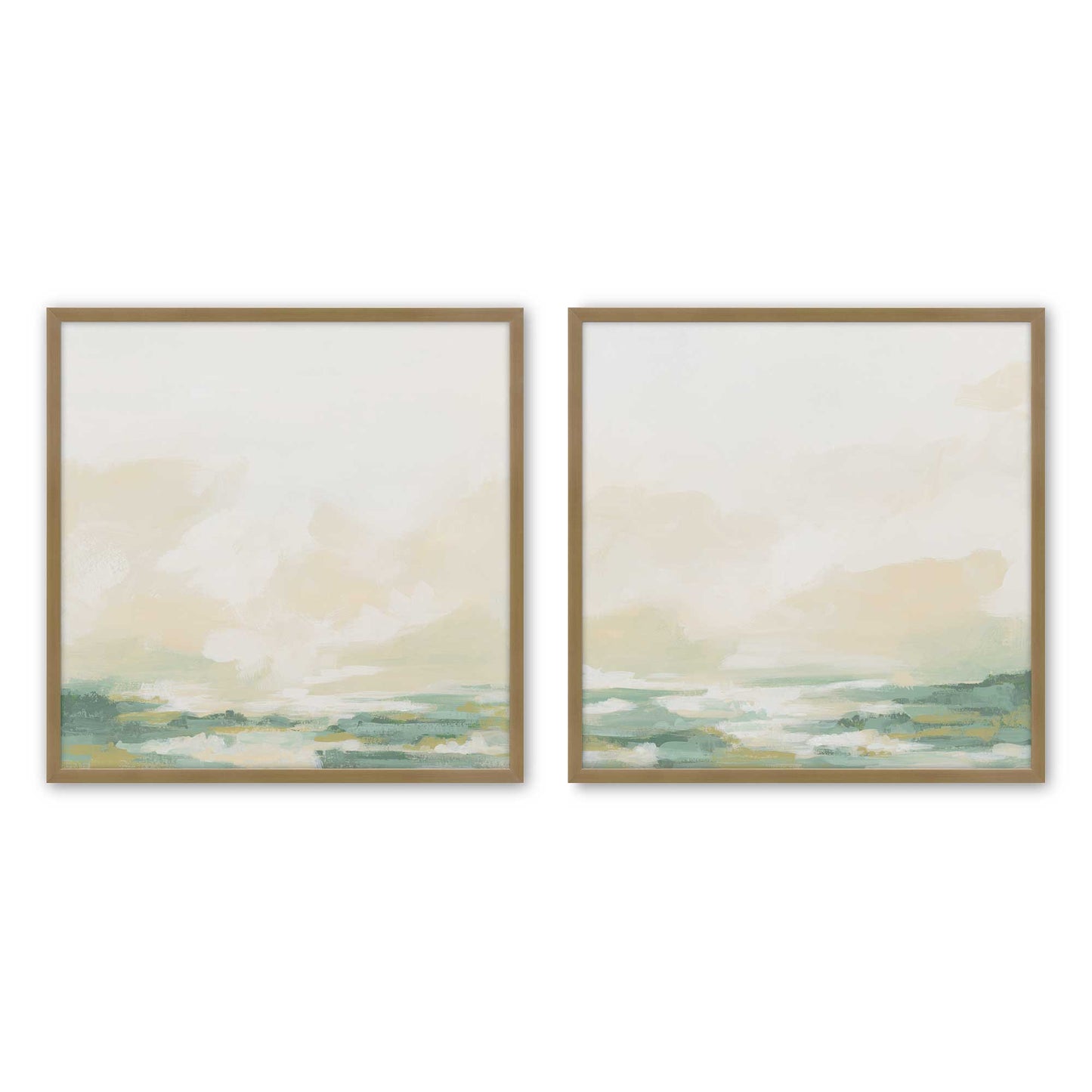 [Color:Brushed Gold], Picture of art in a Brushed Gold frame