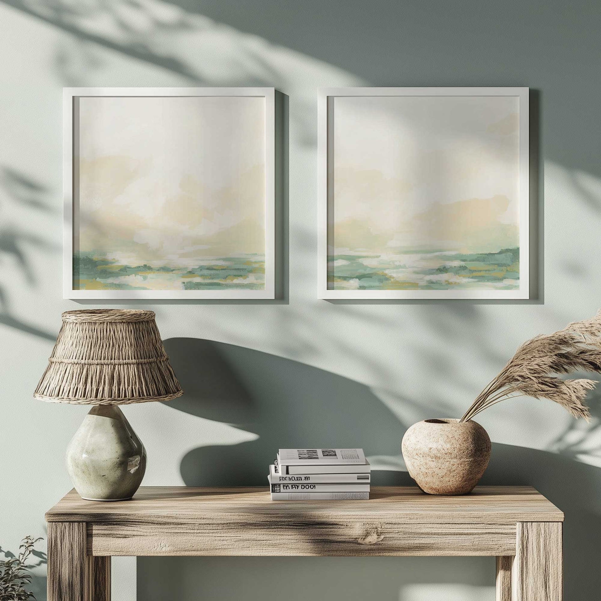 [Color:Opaque White], Picture of art in a Opaque White frame