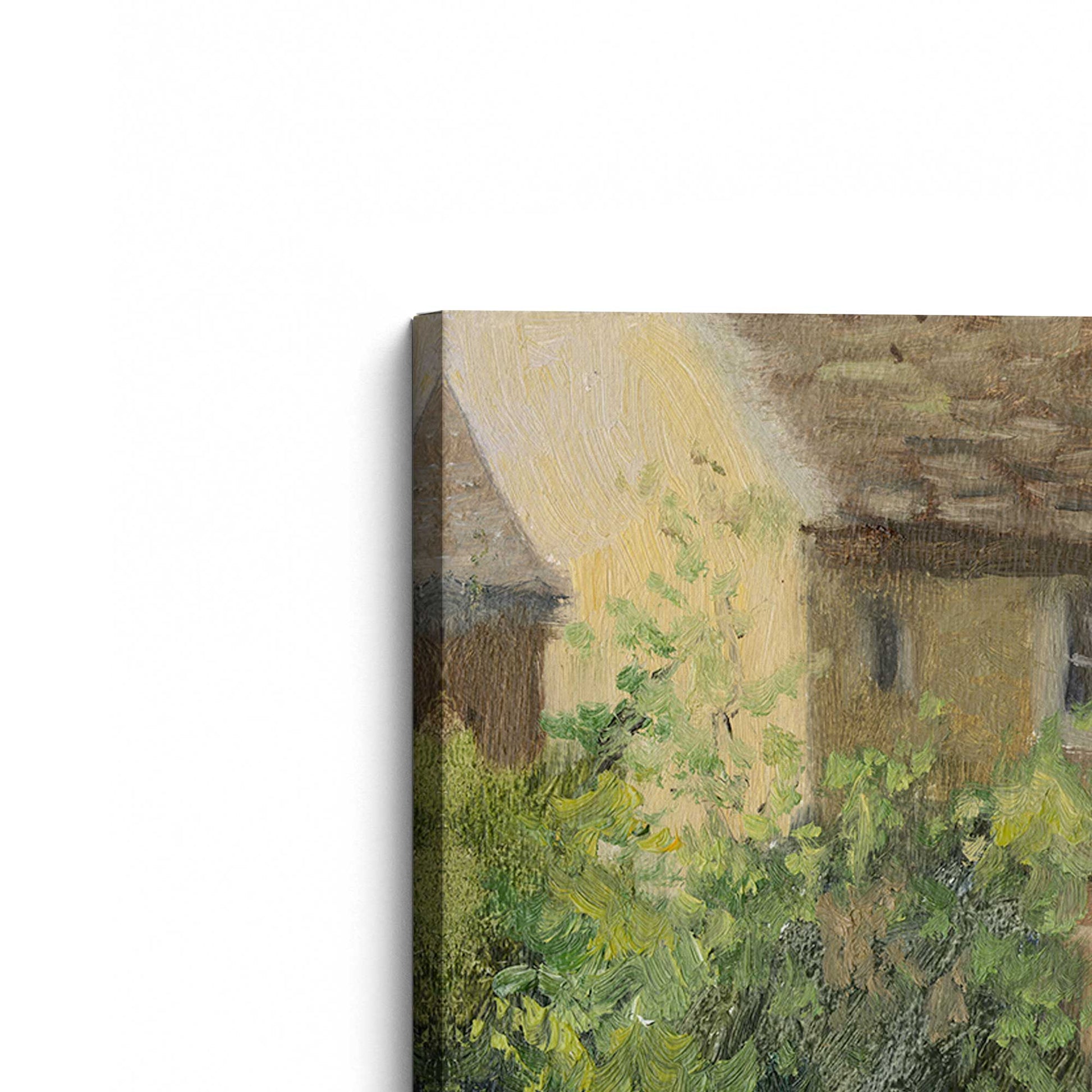 [Color:Stretched Canvas], Picture of the corner of the art
