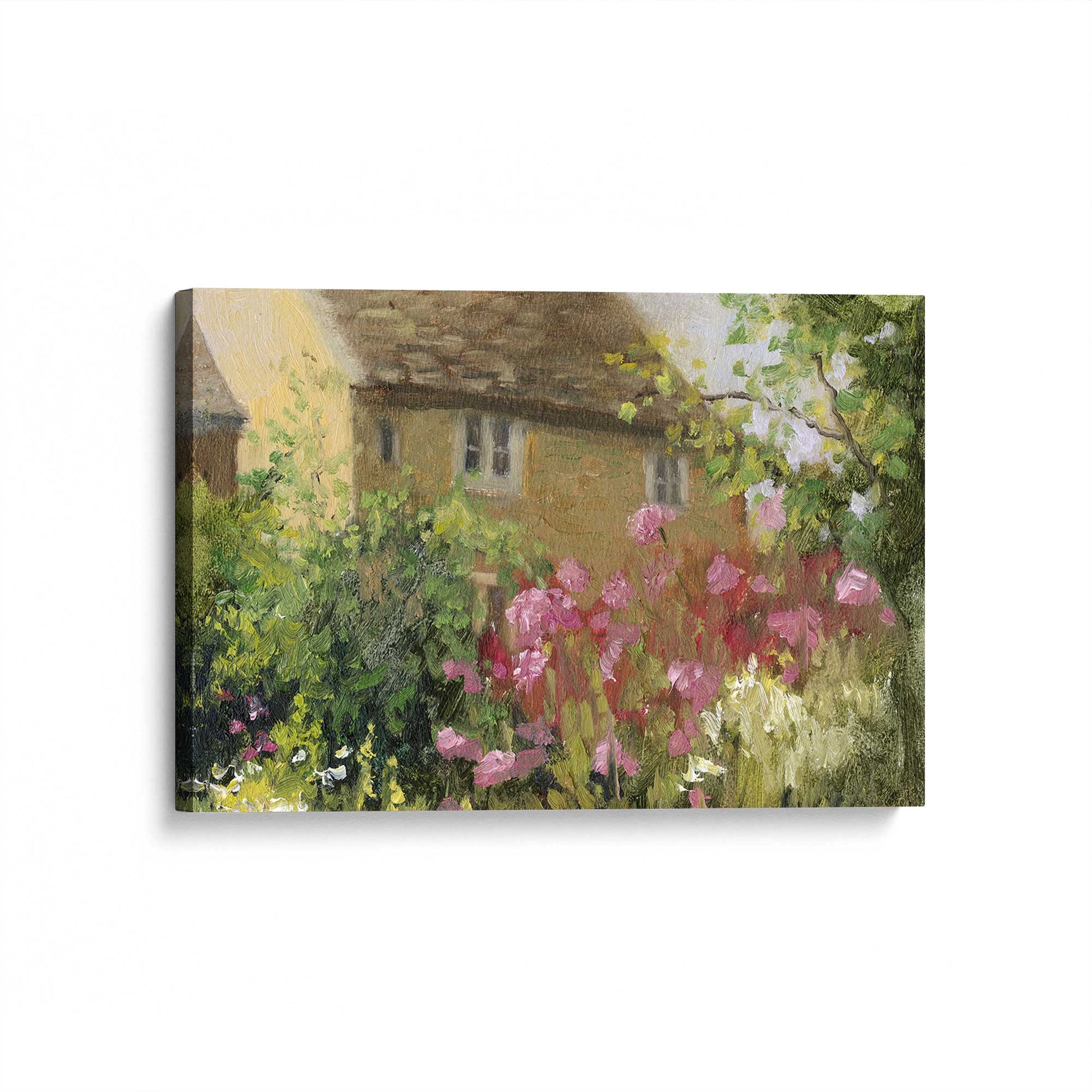 [Color:Stretched Canvas], Picture of art at an angle