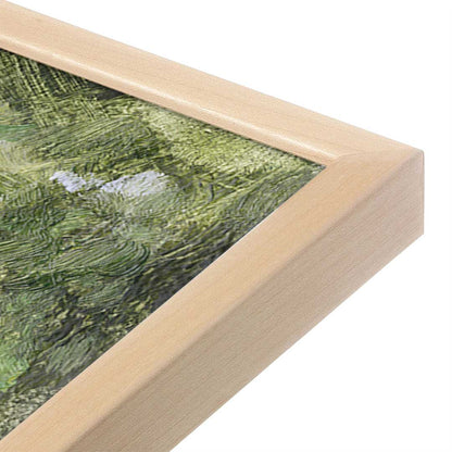 [Color:Raw Maple], Picture of art in a Raw Maple frame at an angle