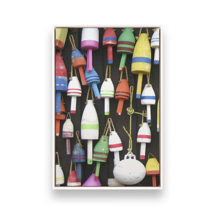 [Color:Opaque White], Picture of art in a White frame