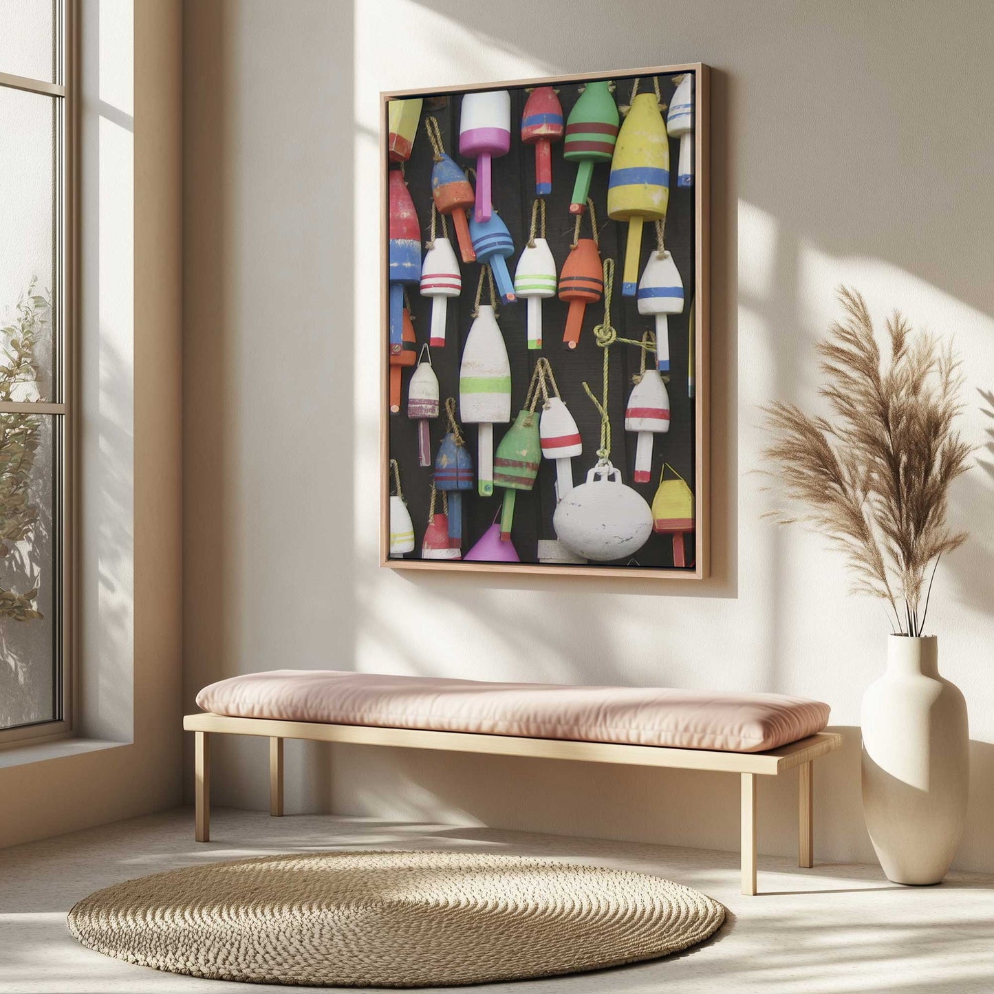 Picture of art in a room