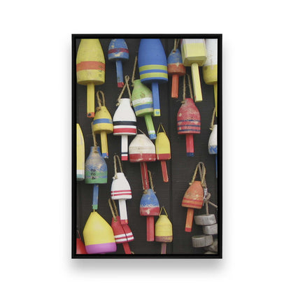 [Color:Satin Black], Picture of art in a Satin Black frame